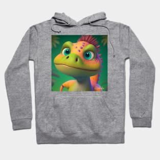 Baby Dinosaur Dino Bambino - Caleb Hoodie